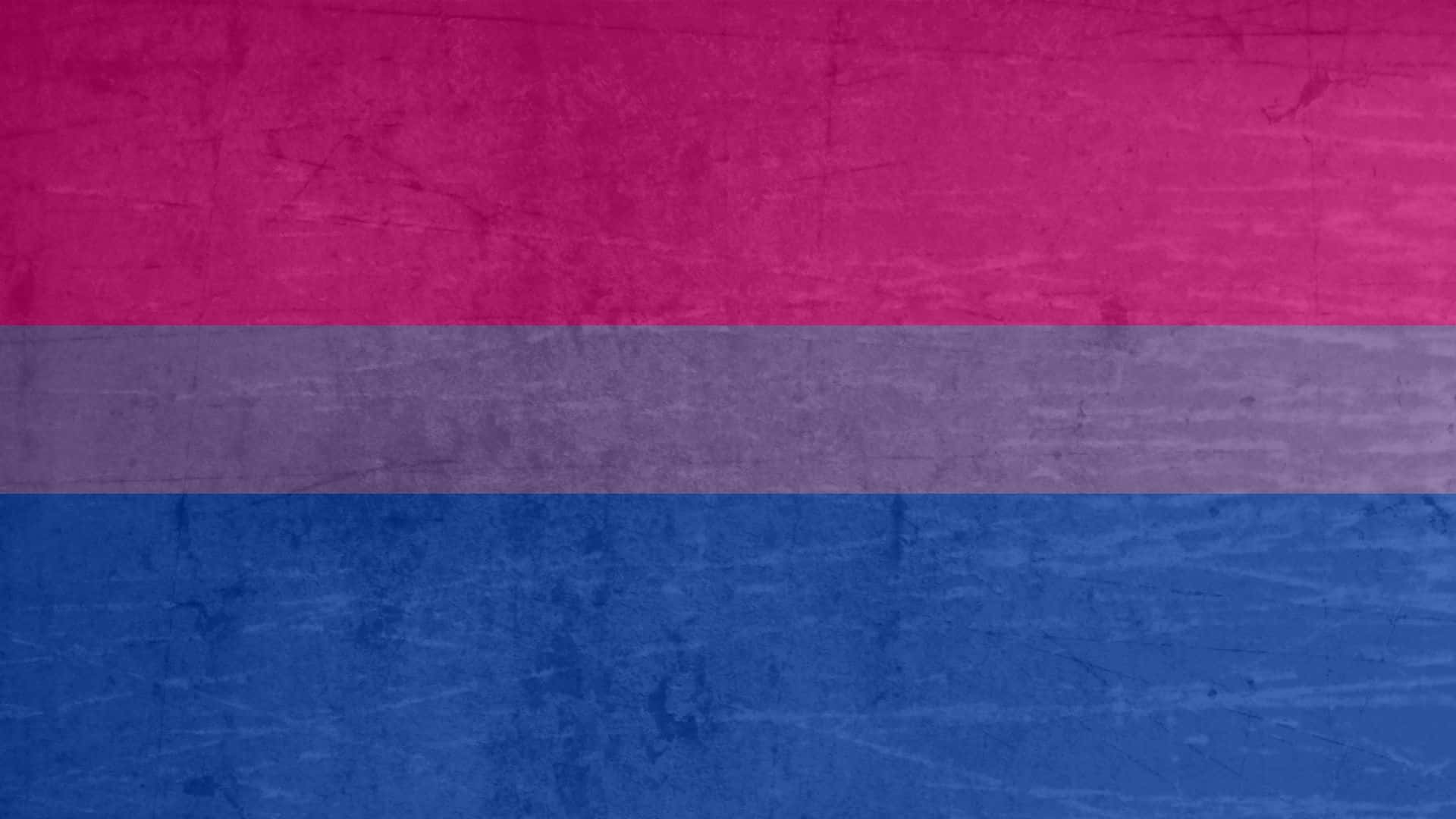 Fondode Pantalla De Bloqueo De Iphone Con La Bandera Del Orgullo Bisexual. Fondo de pantalla