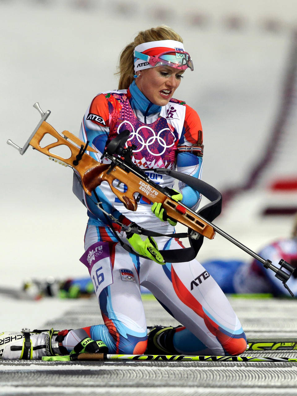 Biathlon Athlete Gabriela Soukalova Winter Olympics Wallpaper