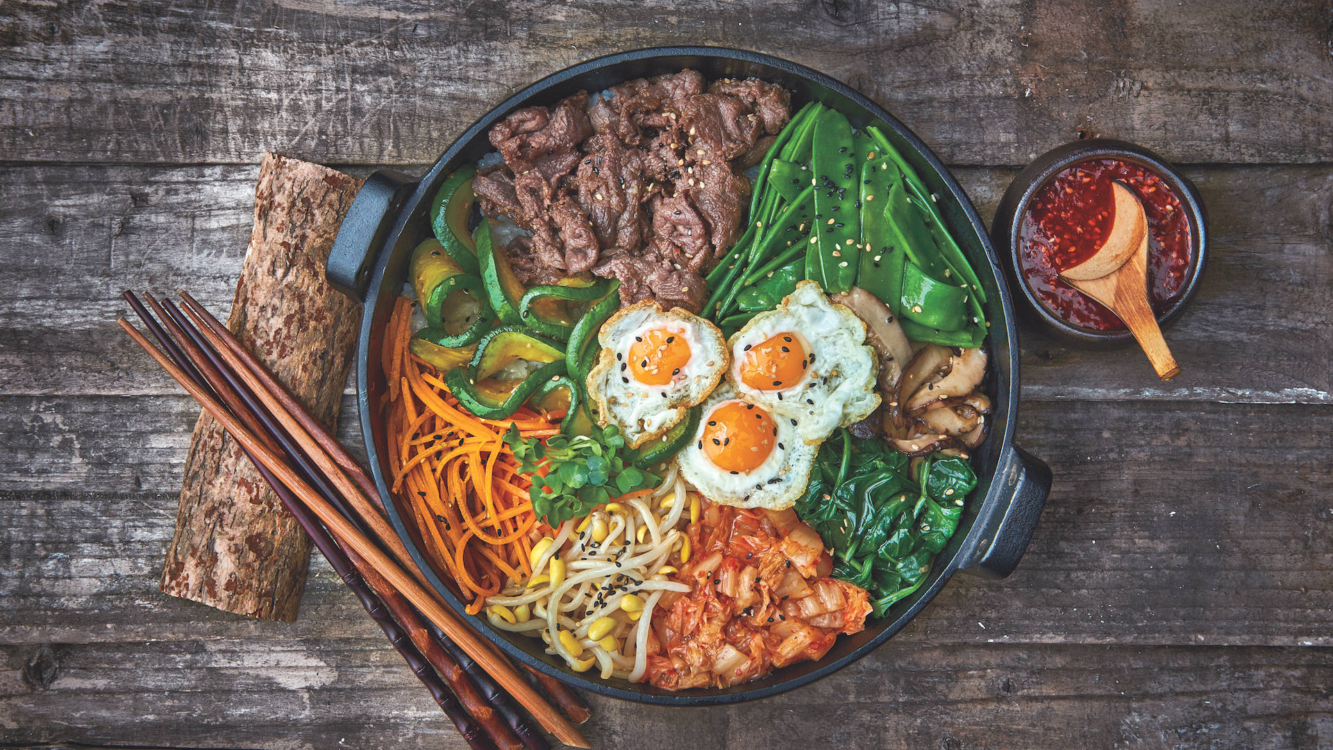 Bibimbap Good For Three People Picture