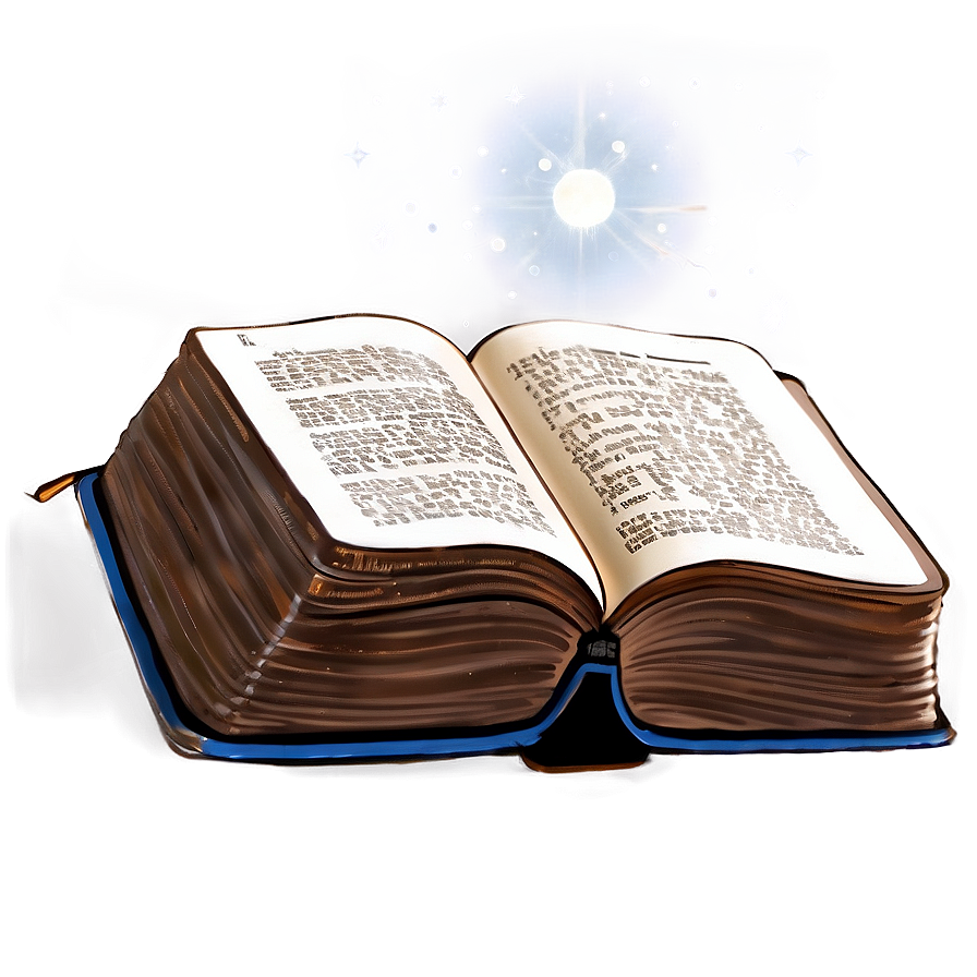 Bible And Starry Night Png 05032024 PNG
