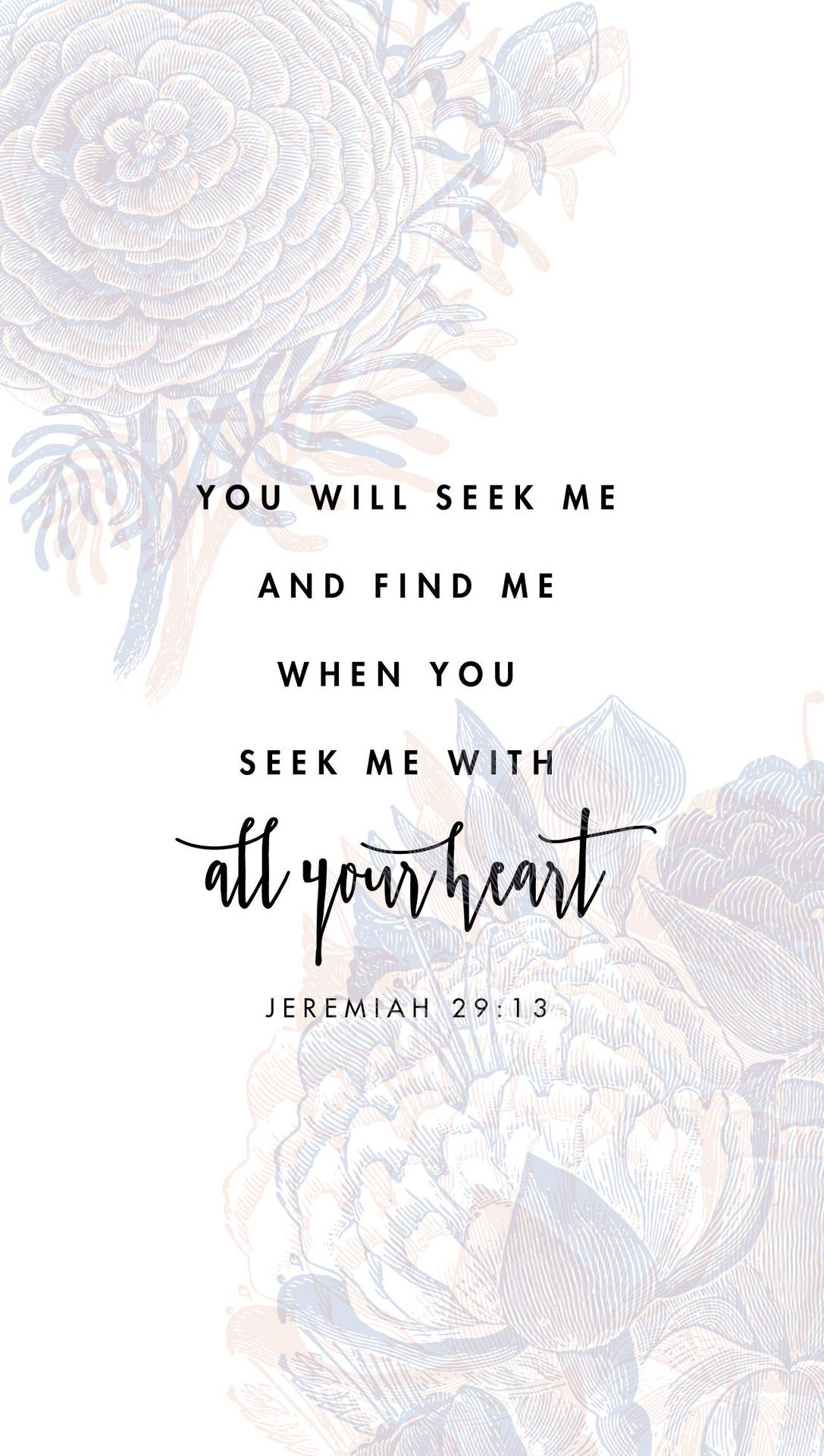 Bible Verse Aesthetic Book Of Jeremiah Background