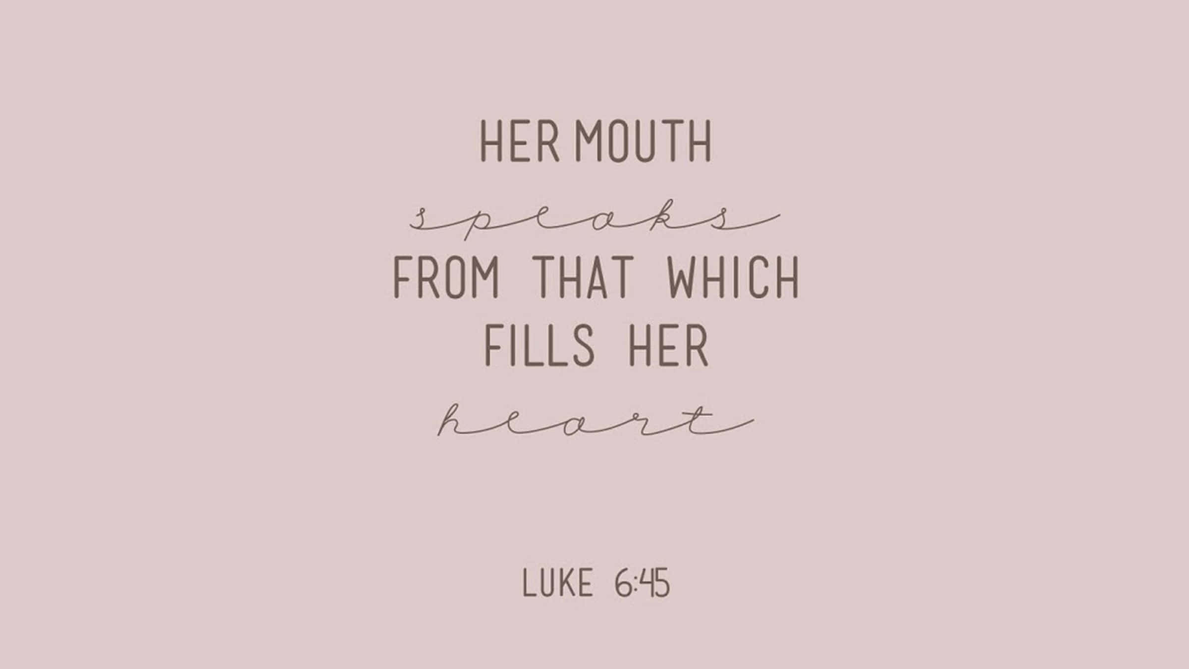 Biblical Verse of the Day Wallpaper