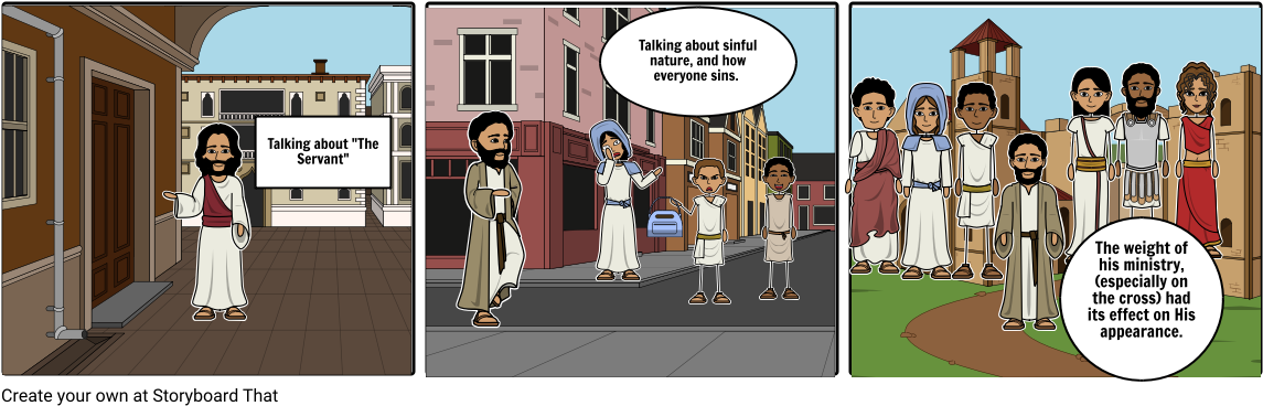 Biblical Comic Strip Teaching Moments PNG