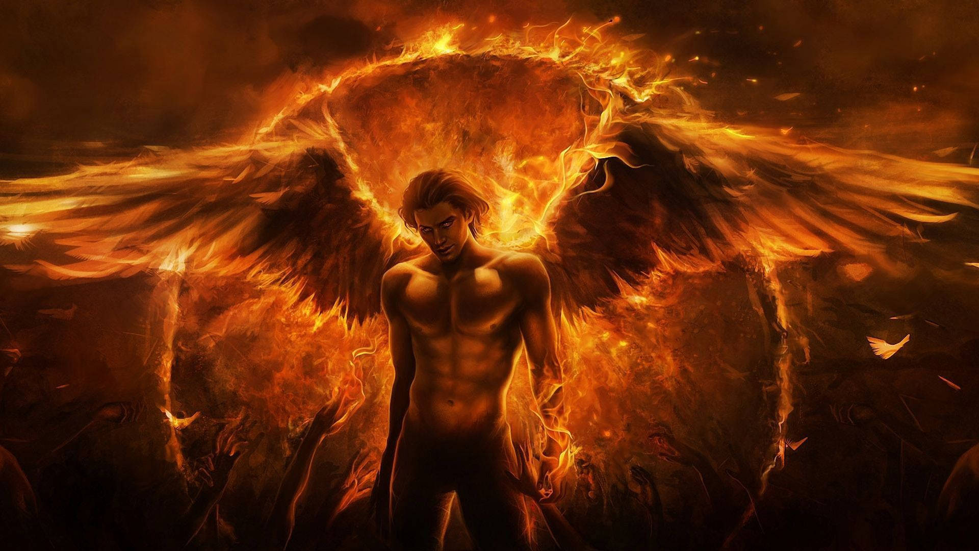 Biblical Fire Angel