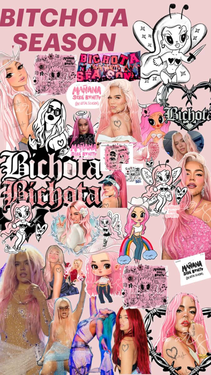 Bichota Season Collage Wallpaper