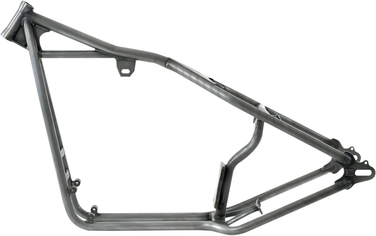 Bicycle Frame Metallic Structure PNG