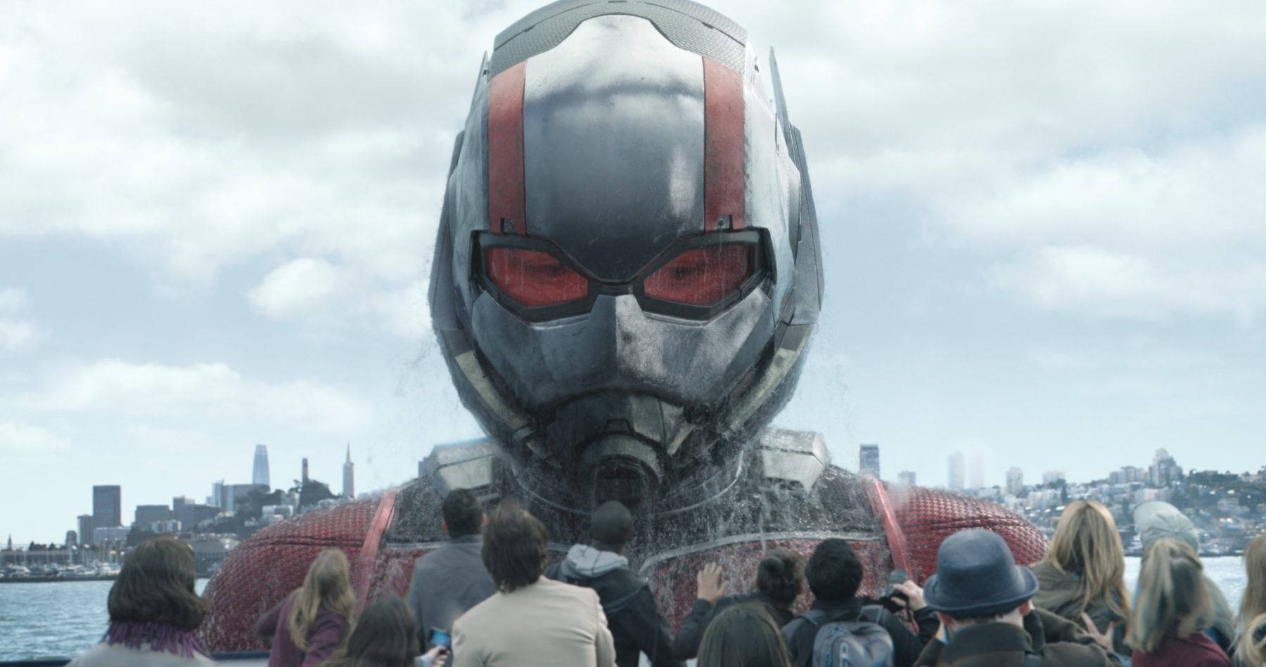 Big Ant Man With Crowd Wallpaper