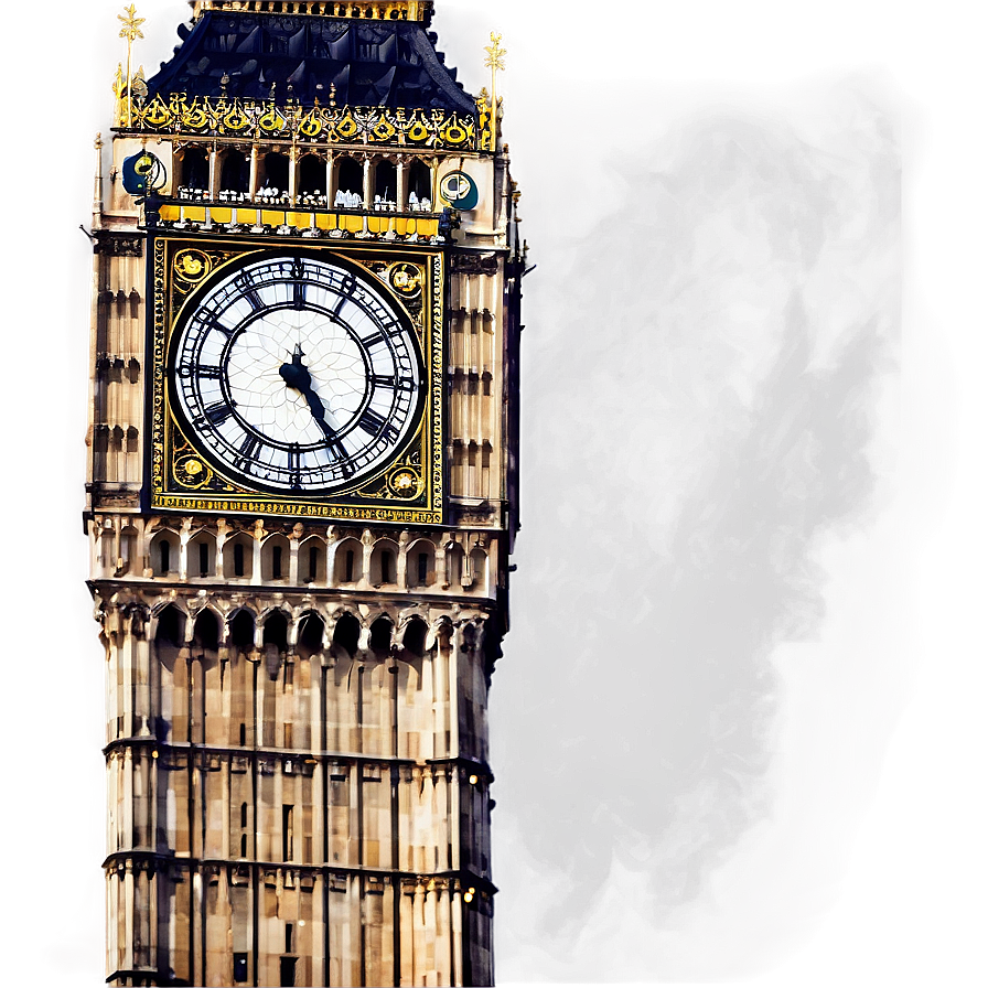 Big Ben And Blue Sky Png Tor PNG