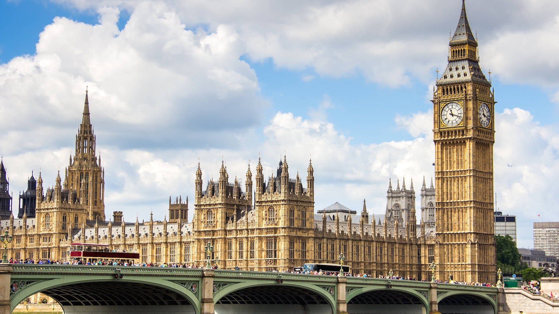 Big Ben And Westminster Bridge Wallpaper