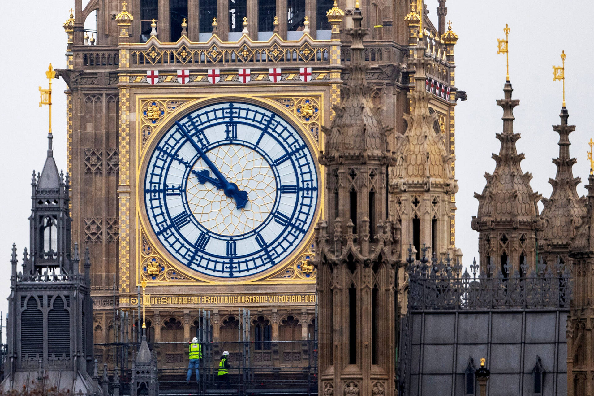 Big Ben Clock Closeup Wallpaper