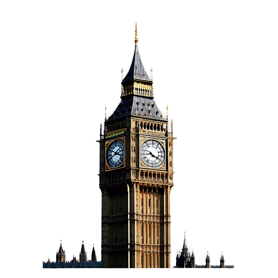 Download Big Ben Evening Skyline Png 90 | Wallpapers.com