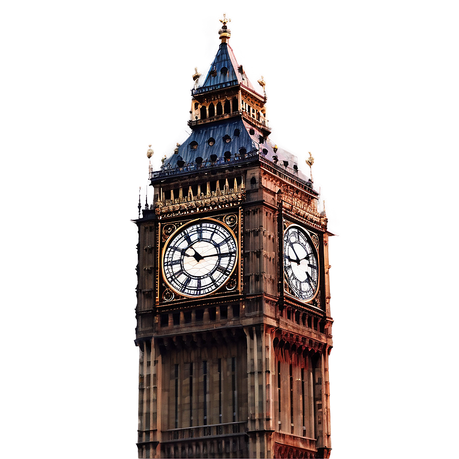 Big Ben Evening Skyline Png Bnt33 PNG