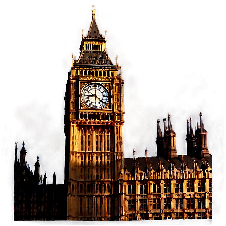 Big Ben Golden Hour Png Jsw PNG