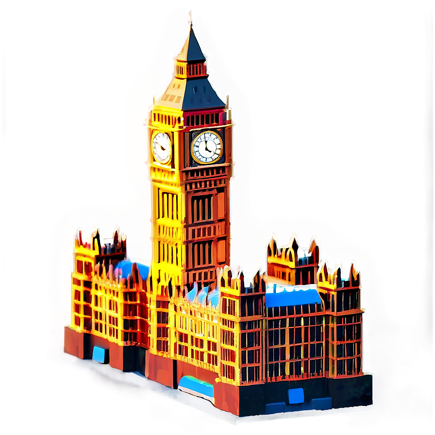 Big Ben Golden Hour Png Uqn54 PNG