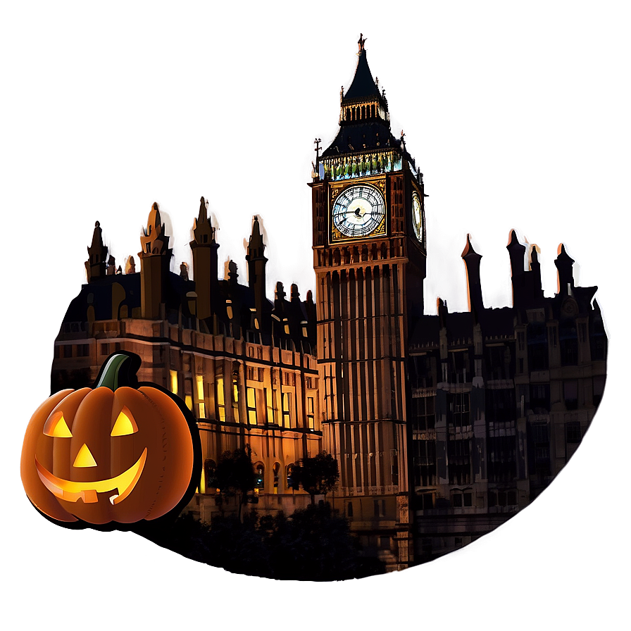 Big Ben Halloween Theme Png Iex PNG