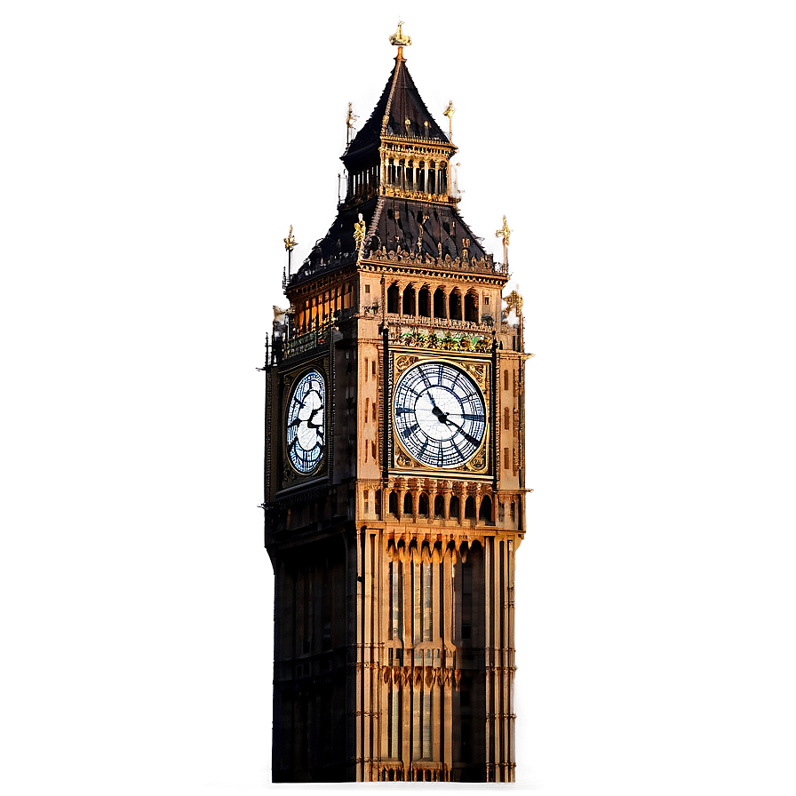 Big Ben Lit Up At Night Png 52 PNG