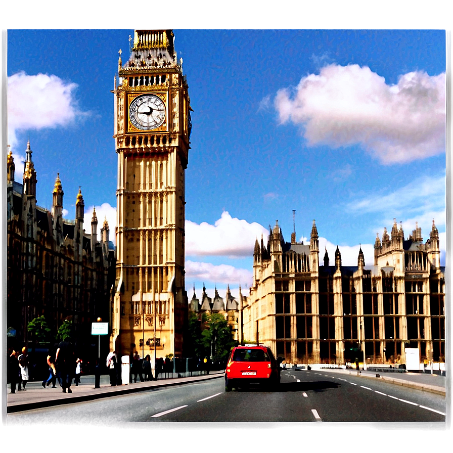 Big Ben Street View Png Xym PNG