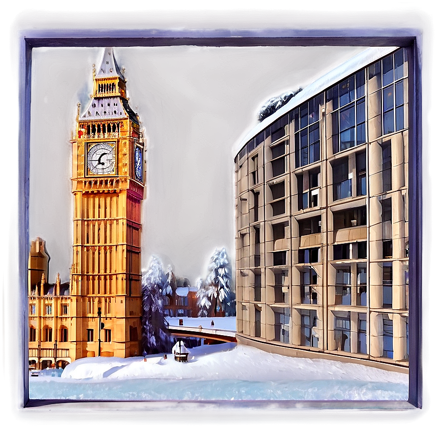 Big Ben Through Window Png 14 PNG