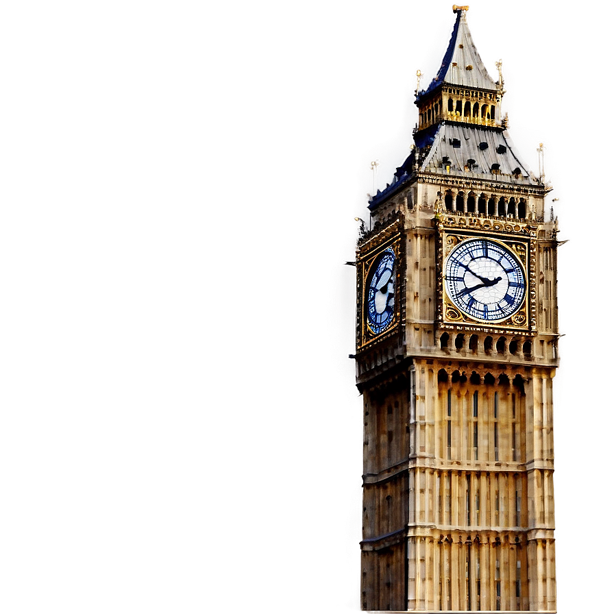 Big Ben Twilight View Png 8 PNG