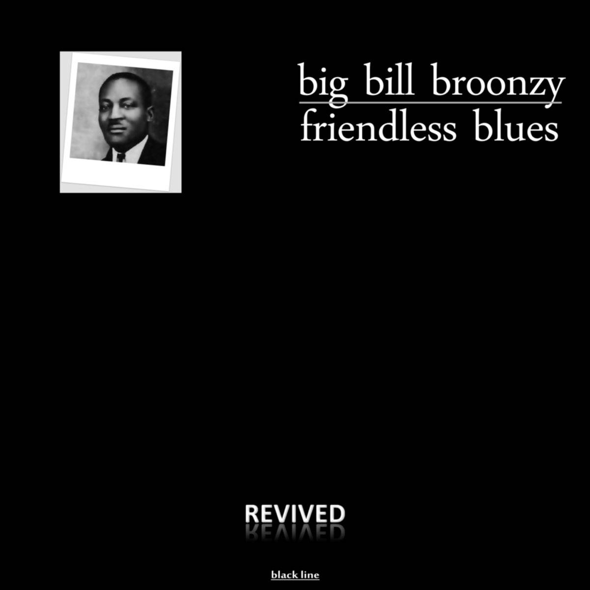 Stor Bill Broonzy Friendless Blues betager baggrund Wallpaper