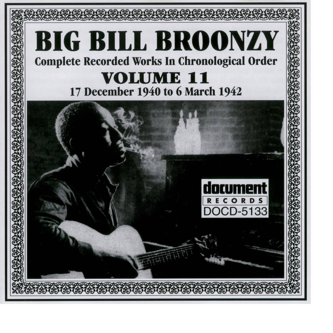 Posterdi Big Bill Broonzy Volume 11 Sfondo