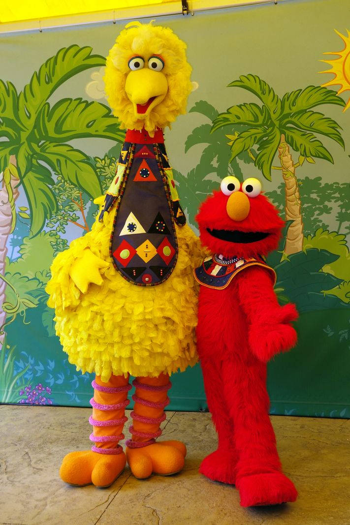 Big Bird And Elmo