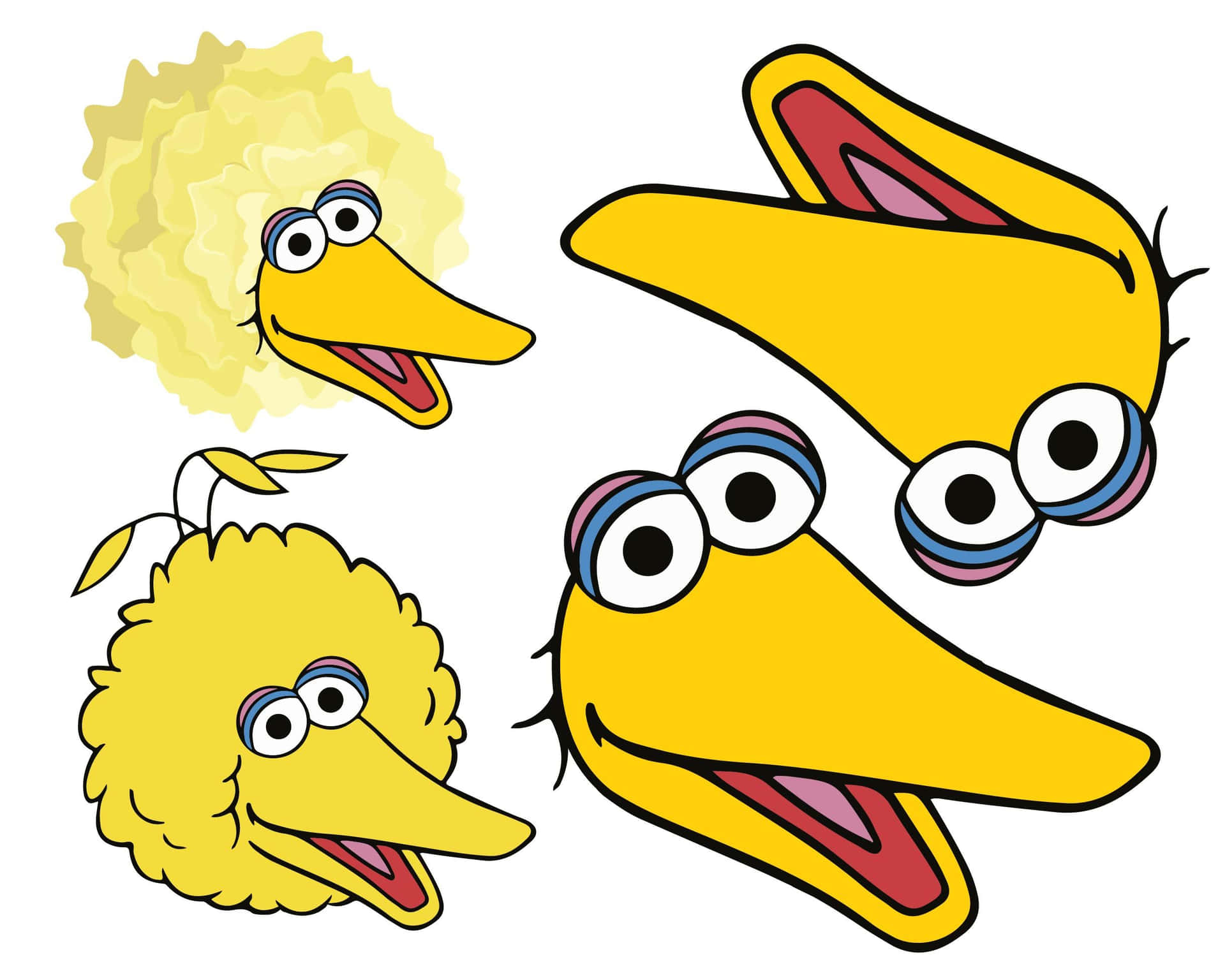 Guardachi È Qui: Big Bird Di Sesame Street