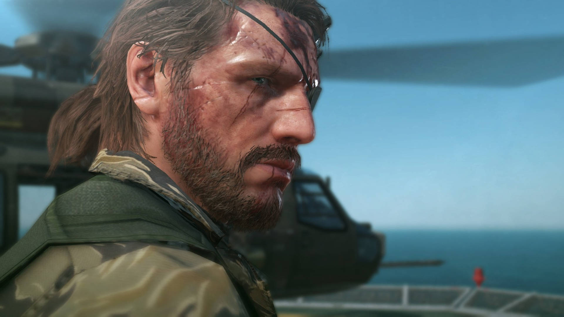 Big Boss Metal Gear Solid V Screenshot Wallpaper
