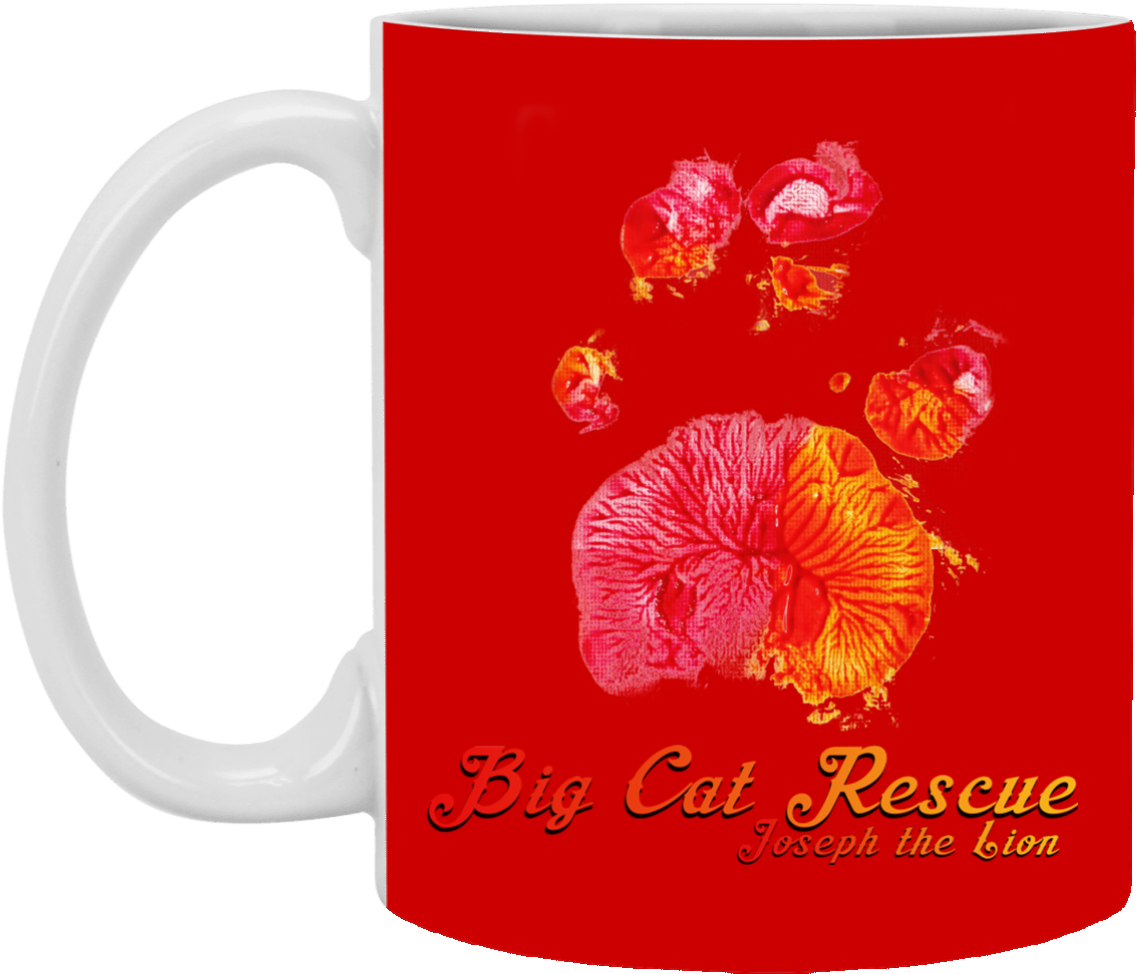 Big Cat Rescue Josephthe Lion Mug PNG