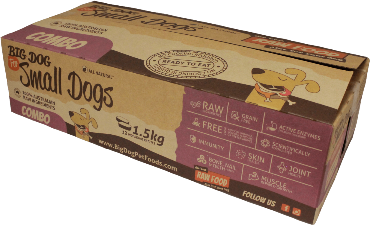 Big Dog Small Dogs Pet Food Packaging PNG