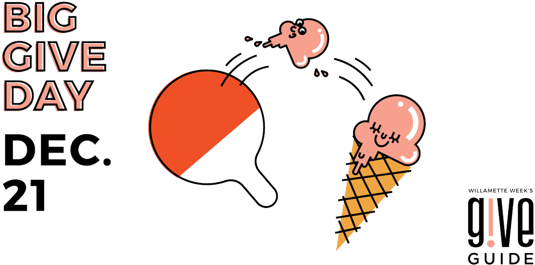 Big Give Day Ice Cream Cartoon PNG