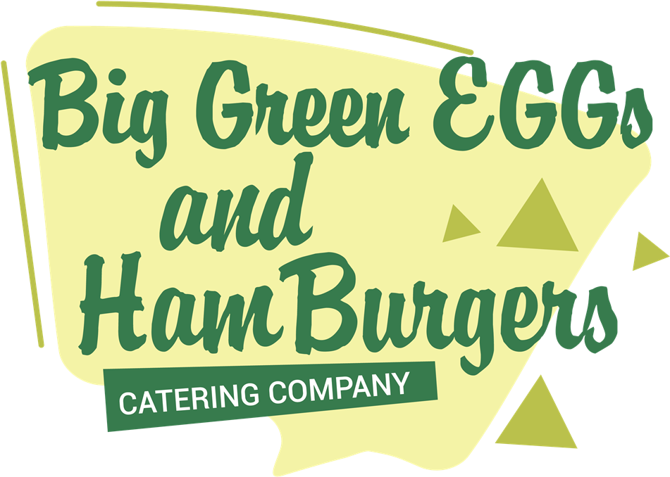Big Green Eggsand Ham Burgers Logo PNG