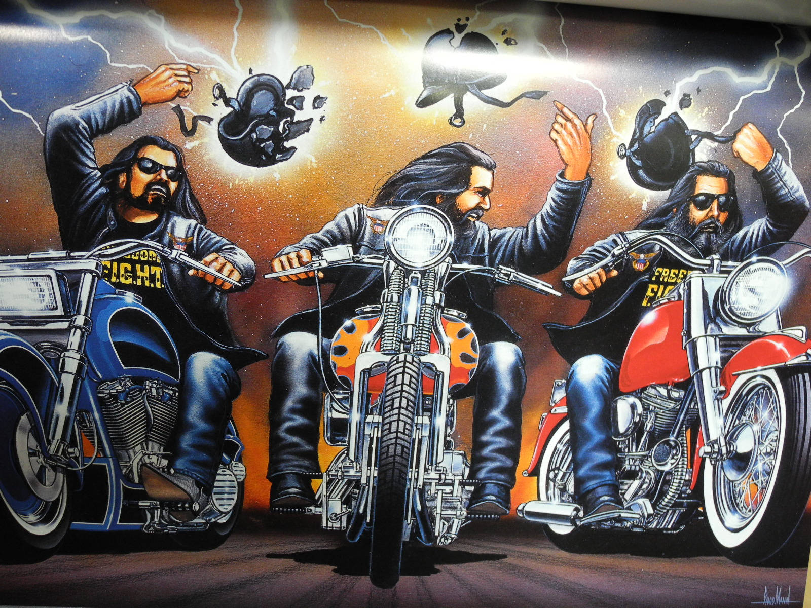 Big Guys Easy Riders Wallpaper