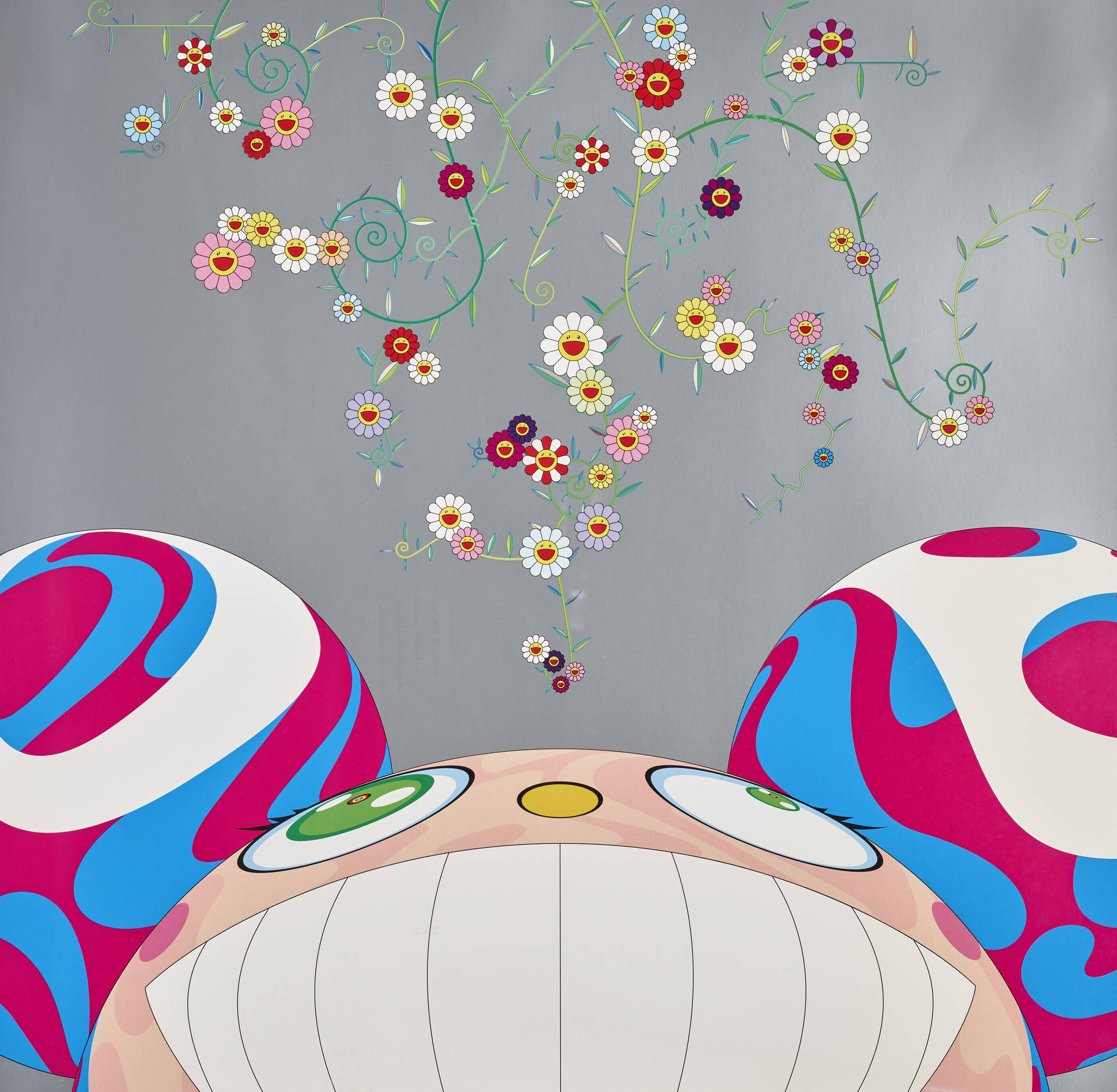 Big Mickey Takashi Murakami 4k Wallpaper