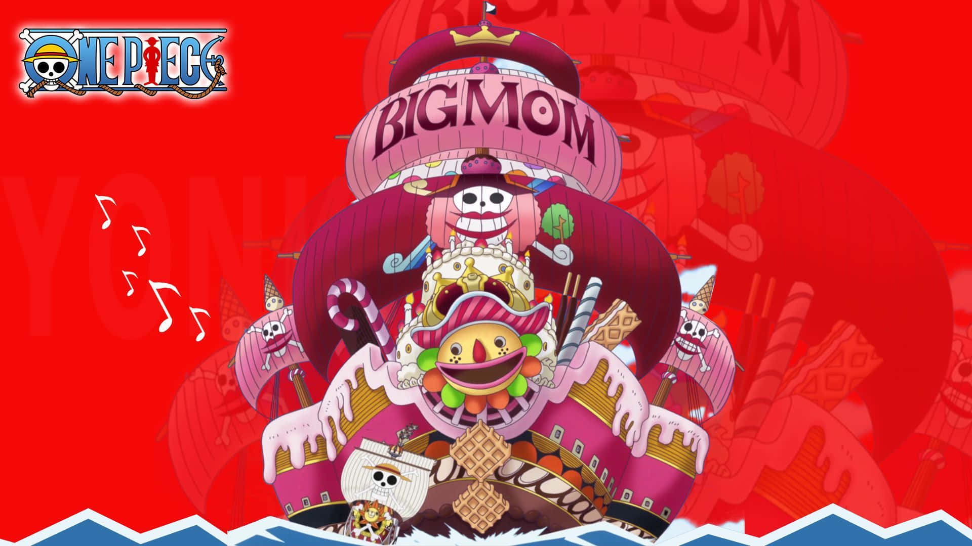 Big Mom, the ruthless, powerful pirate Wallpaper