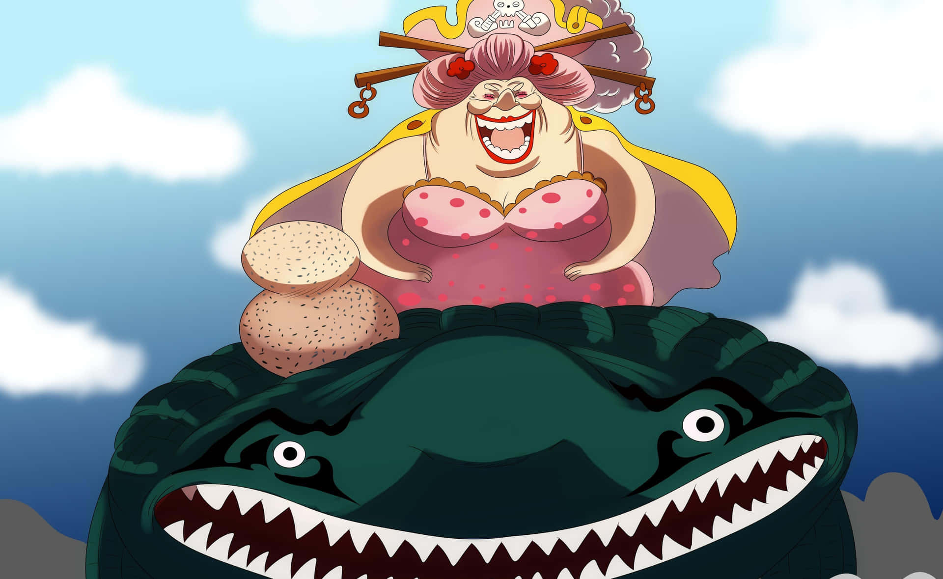 Big Mom, Queen of the Sea Wallpaper