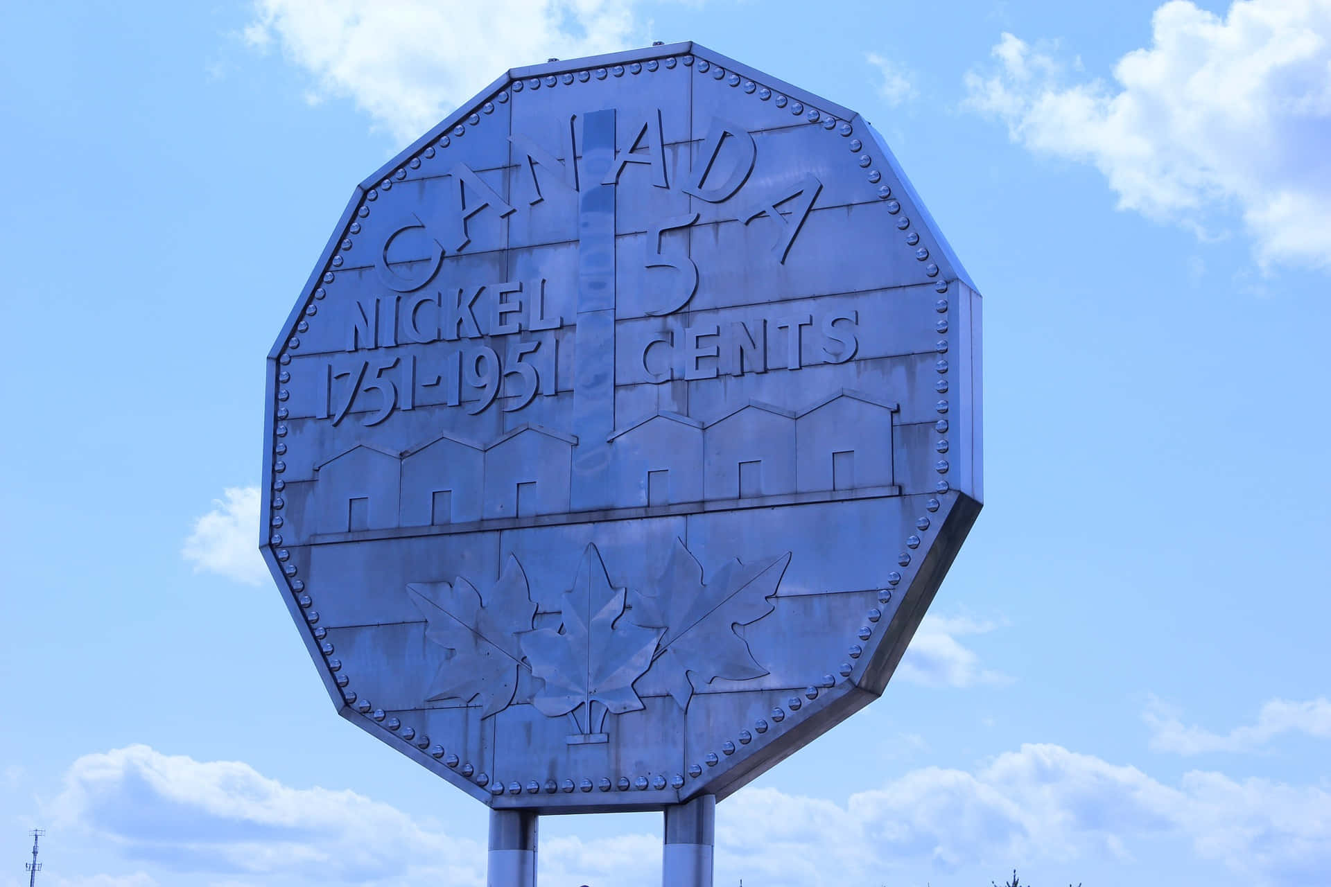 Big Nickel Monument Sudbury Wallpaper