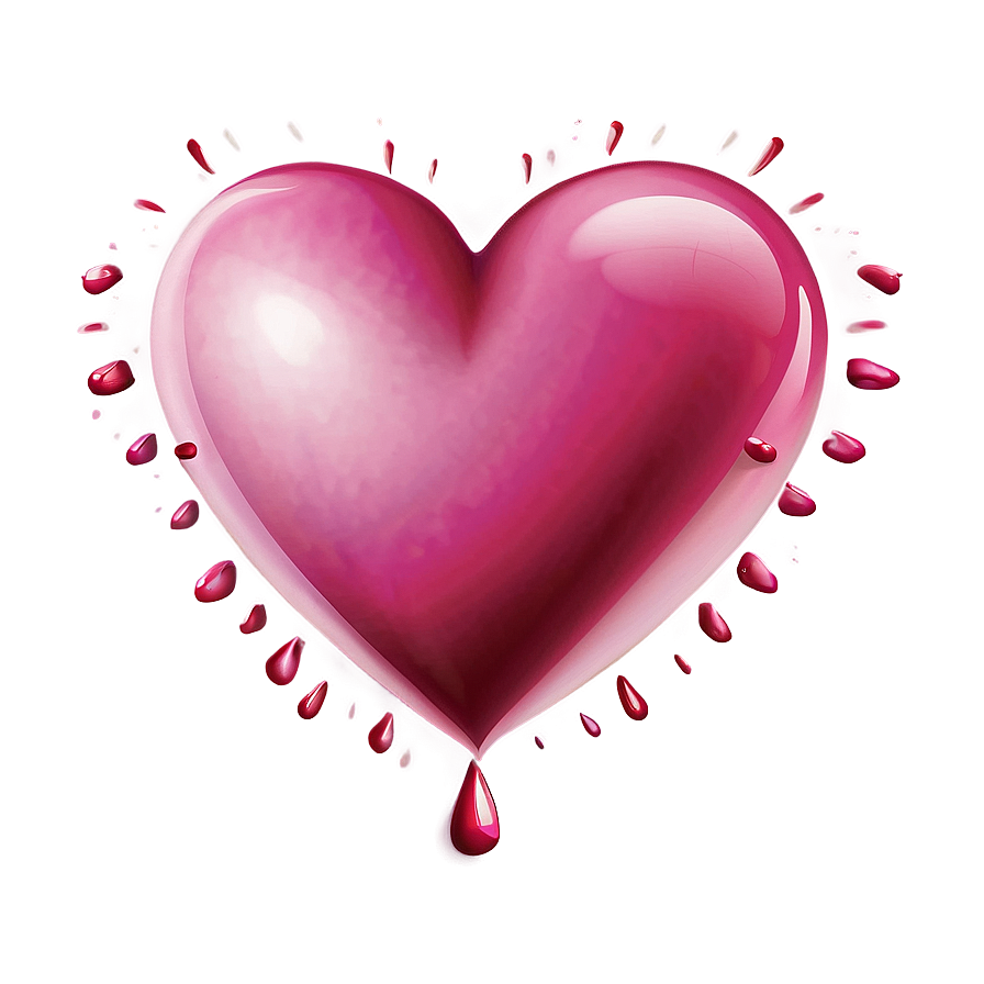 Big Pink Heart Emoji Png Qxs PNG