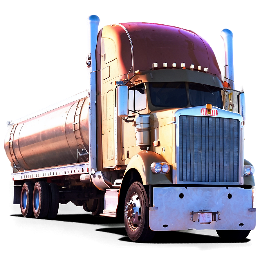 Big Rig Truck Sunset Png 61 PNG