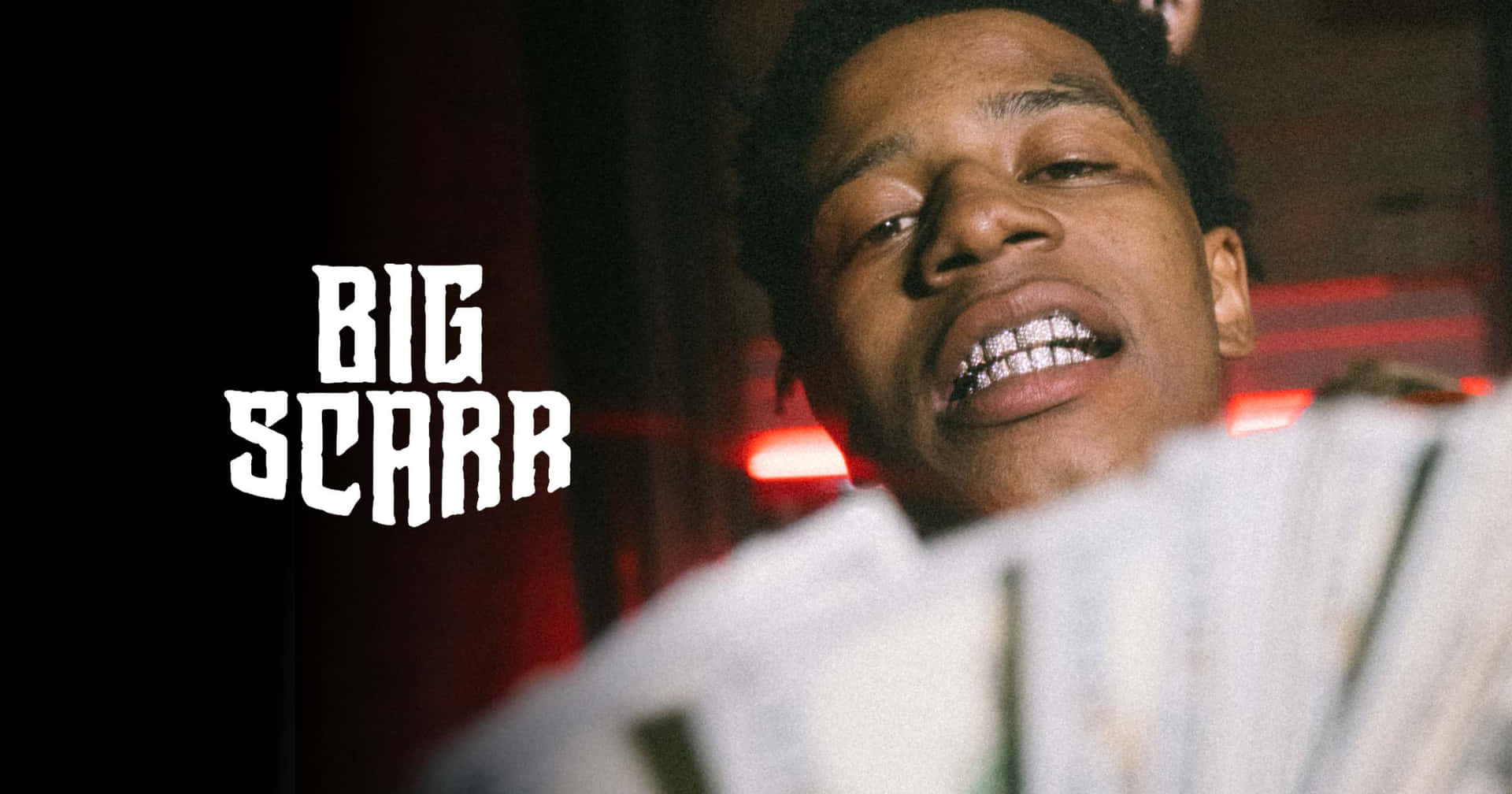 Download Big Scarr With Moneyand Grillz Wallpaper | Wallpapers.com