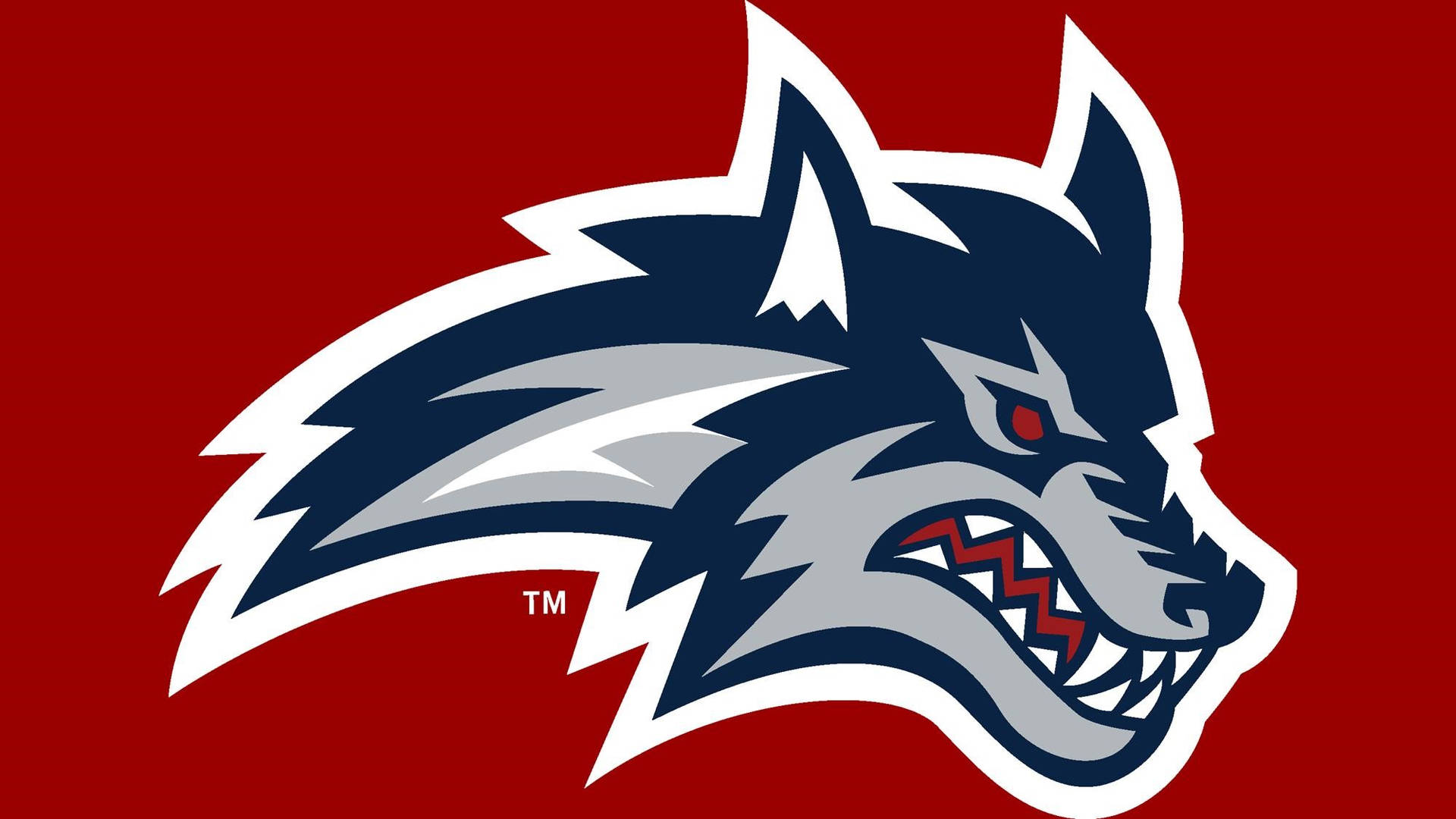 Big Stony Brook University Seawolves Logo Wallpaper
