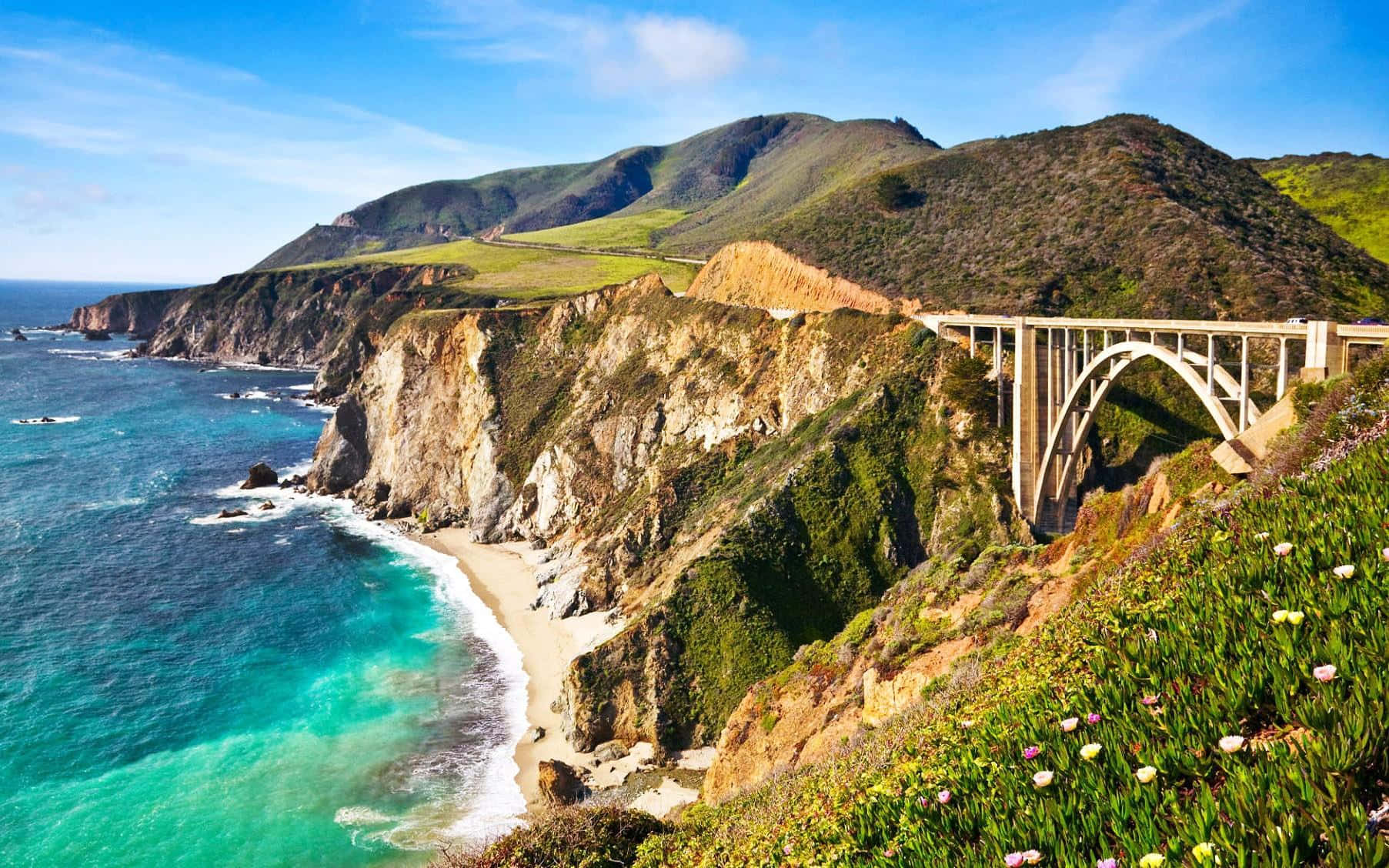 Admiring the Beauty of Pacific Coast Road, Big Sur
