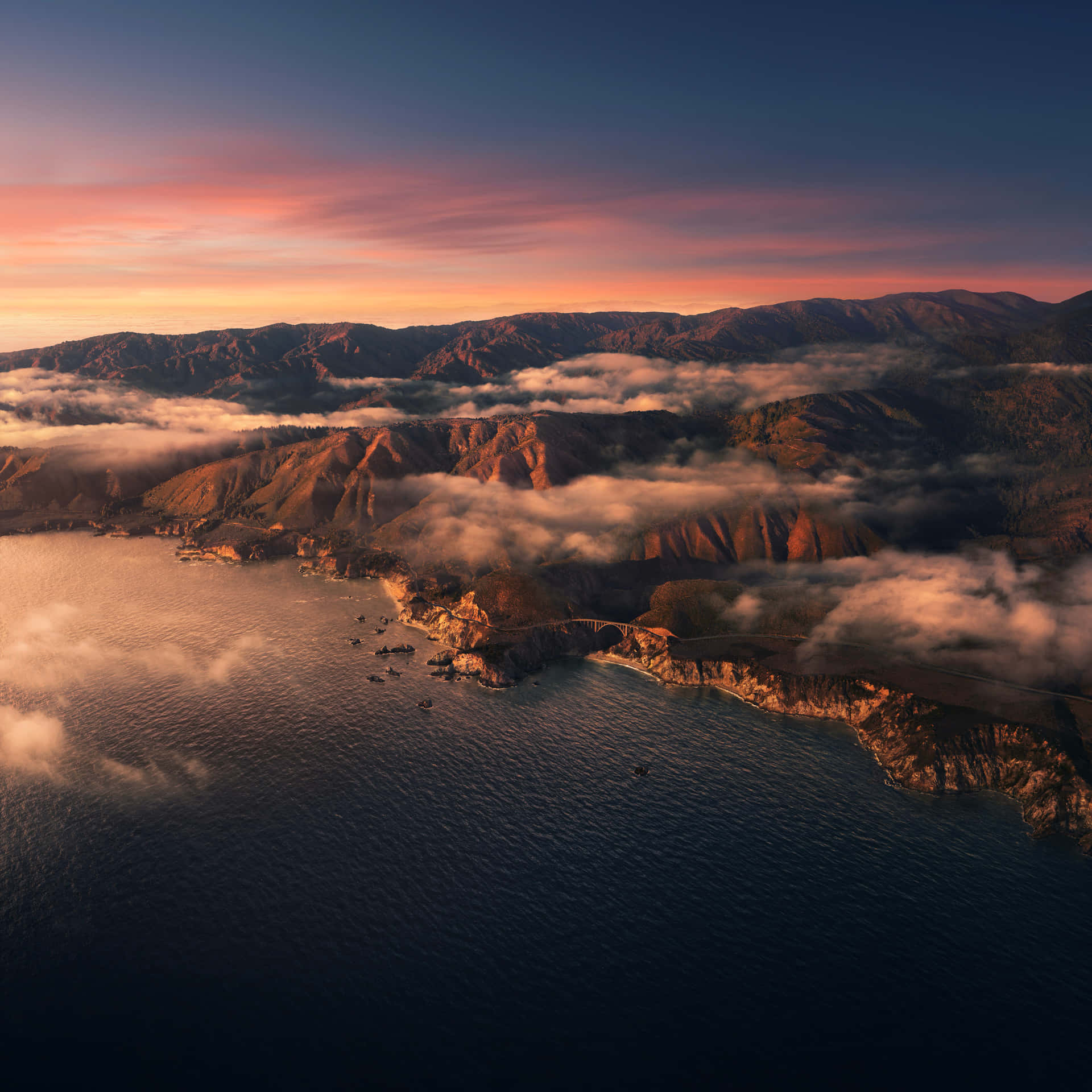 Take in the beautiful landscape of Big Sur, California