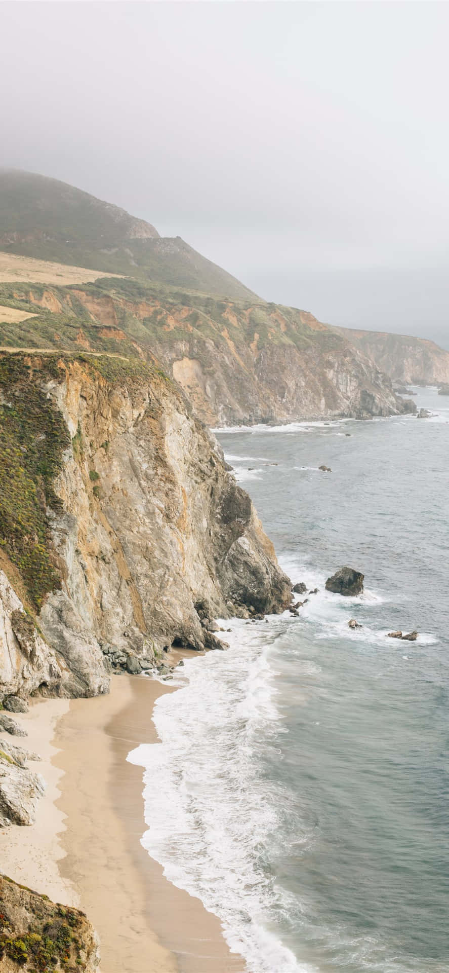 "The beauty of the Big Sur Coastline in California"