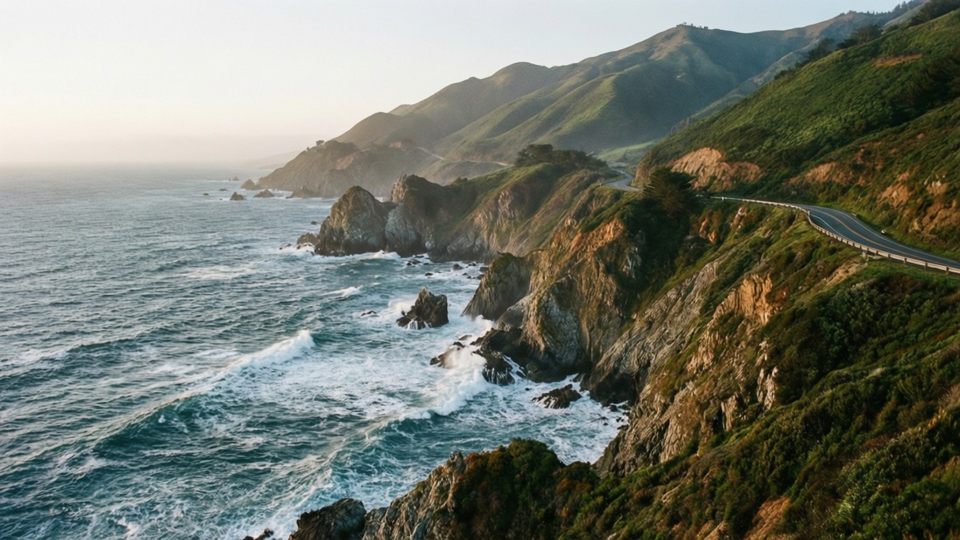 Big Sur-kysten Bakgrunner