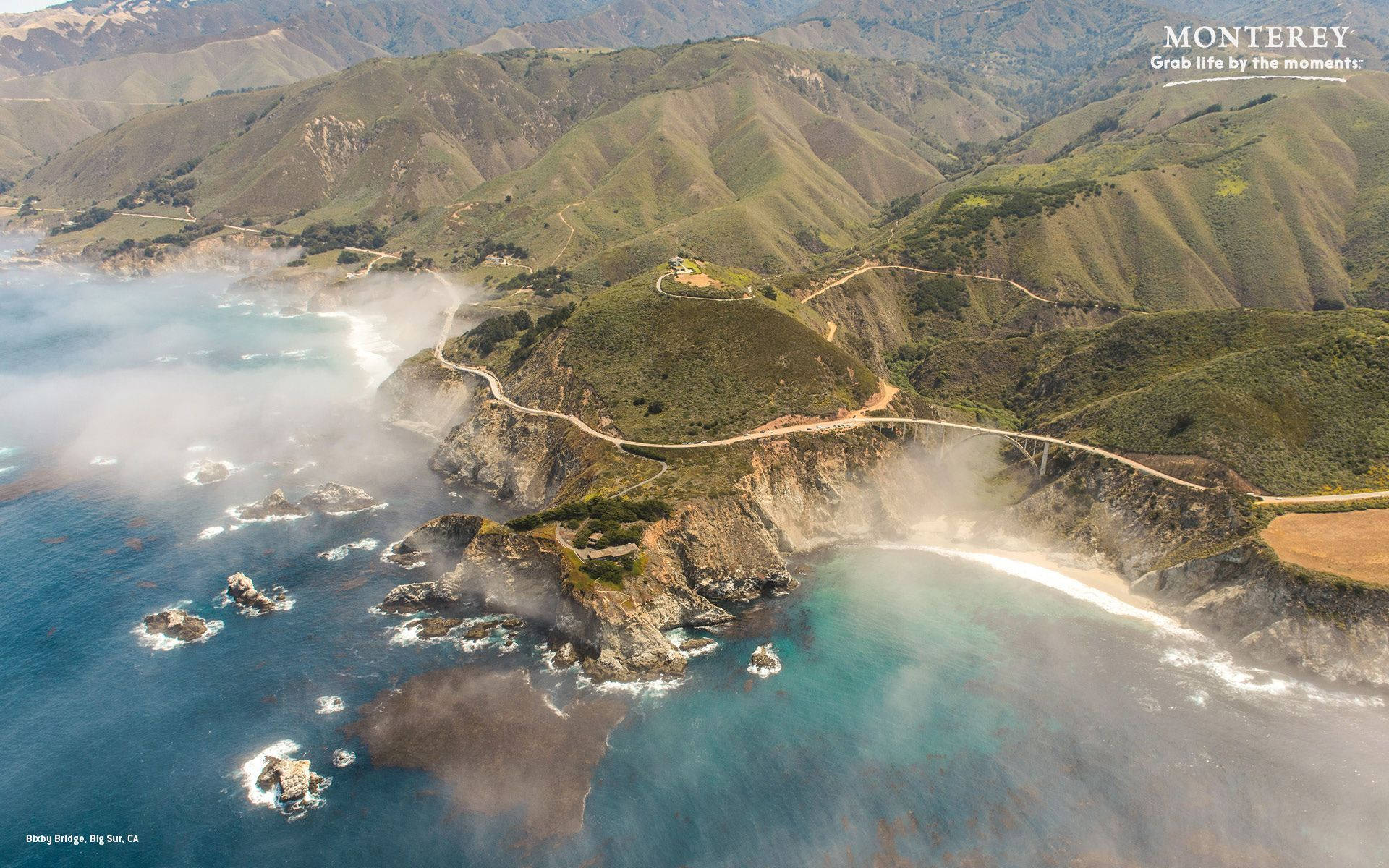 Big Sur Coastline MacOS Monterey Wallpaper