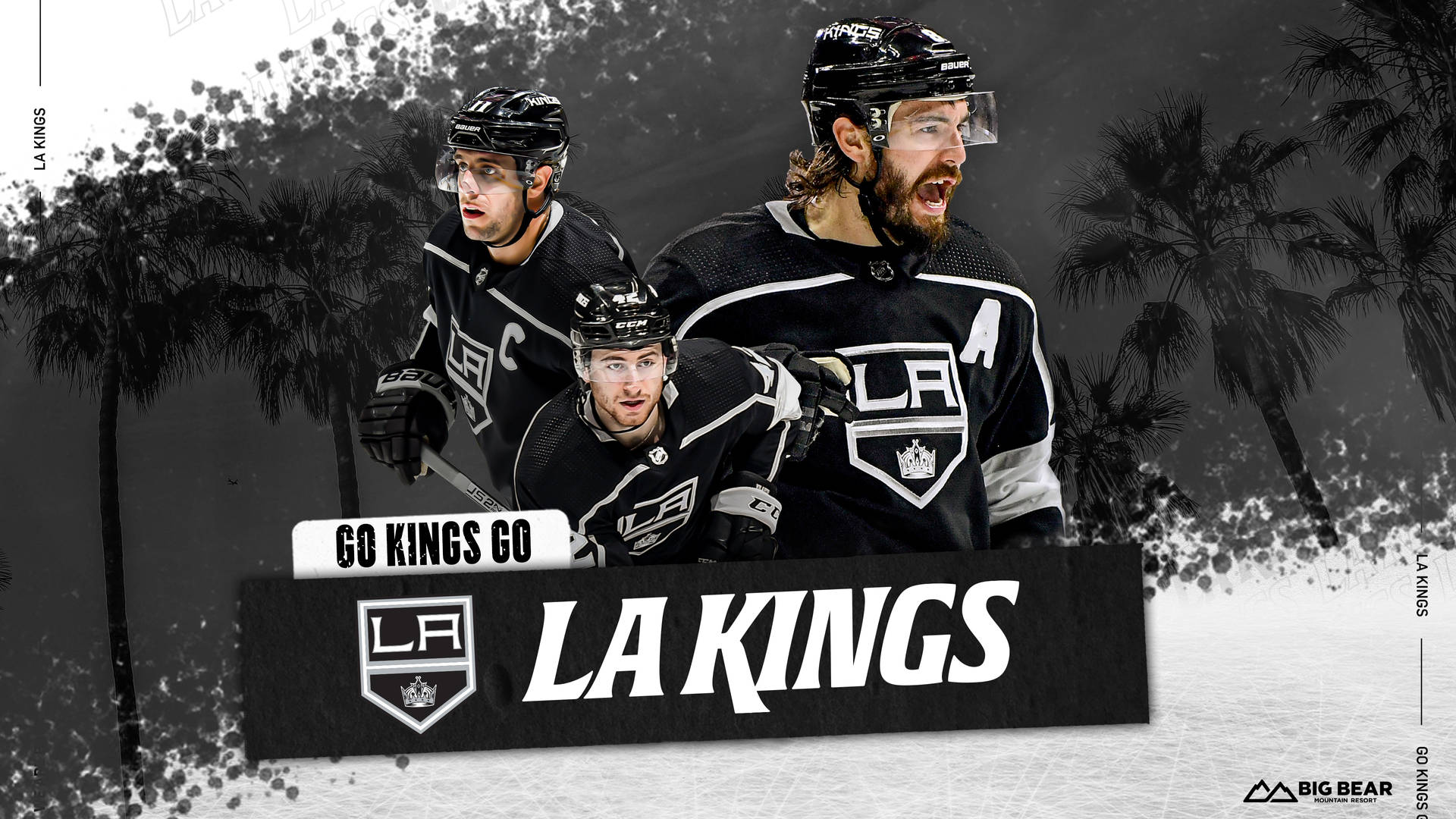 Download Big Three Los Angeles Kings Wallpaper