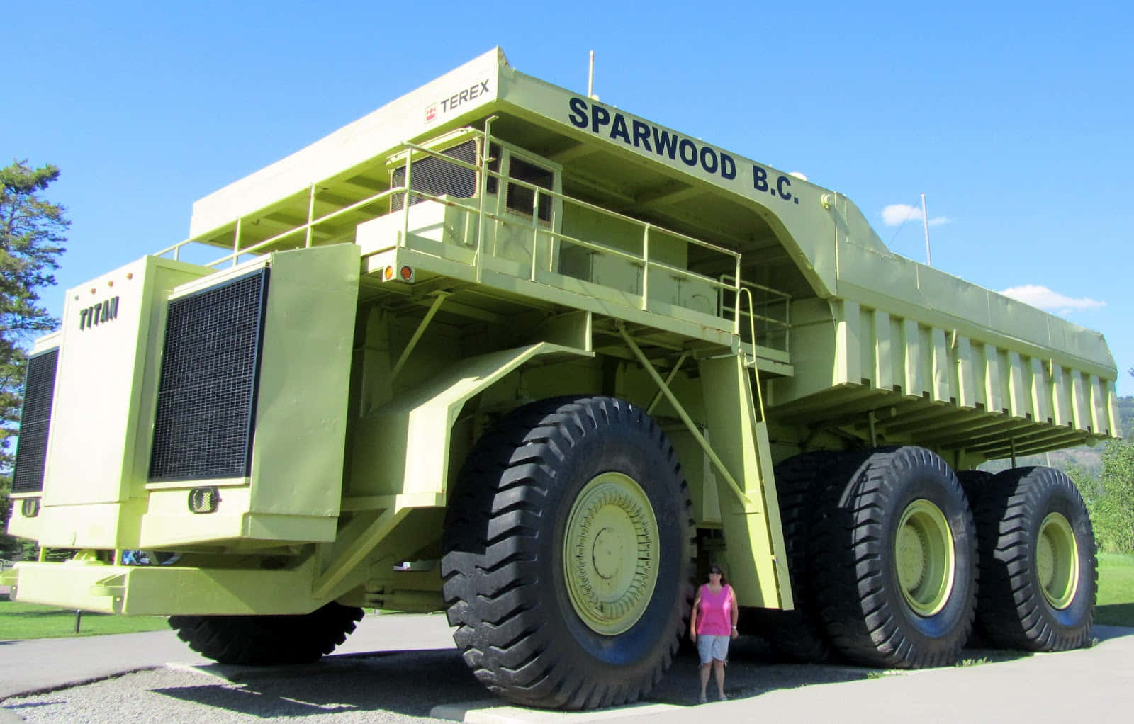 A Large Green Truck