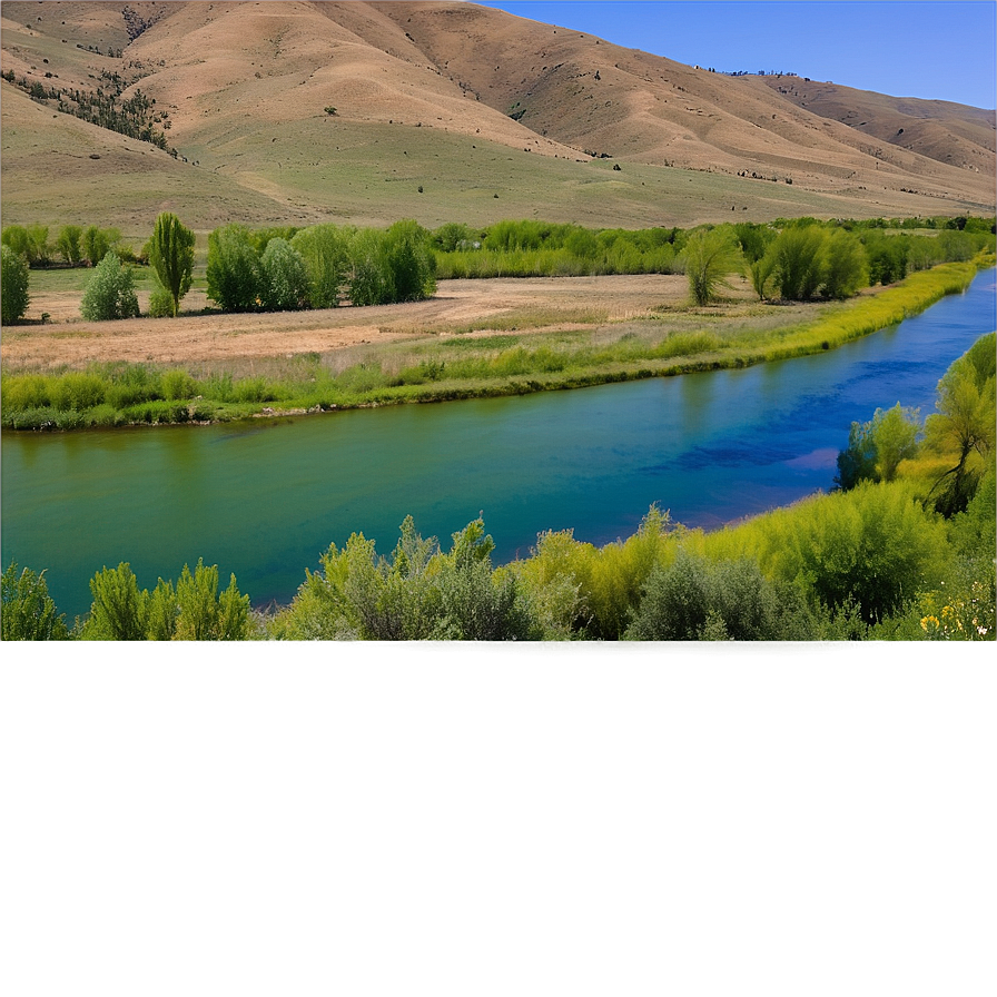 Big Wood River Valley Idaho Png Nik2 PNG