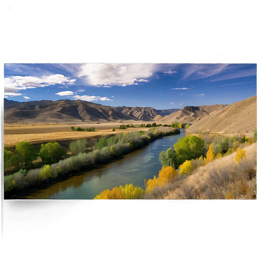 Big Wood River Valley Idaho Png Tck53 PNG